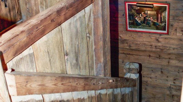Escalier en bois